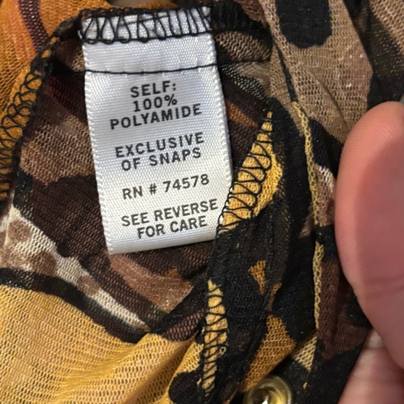 Vintage Cache Sheer Top Size Small - Picture 8 of 8